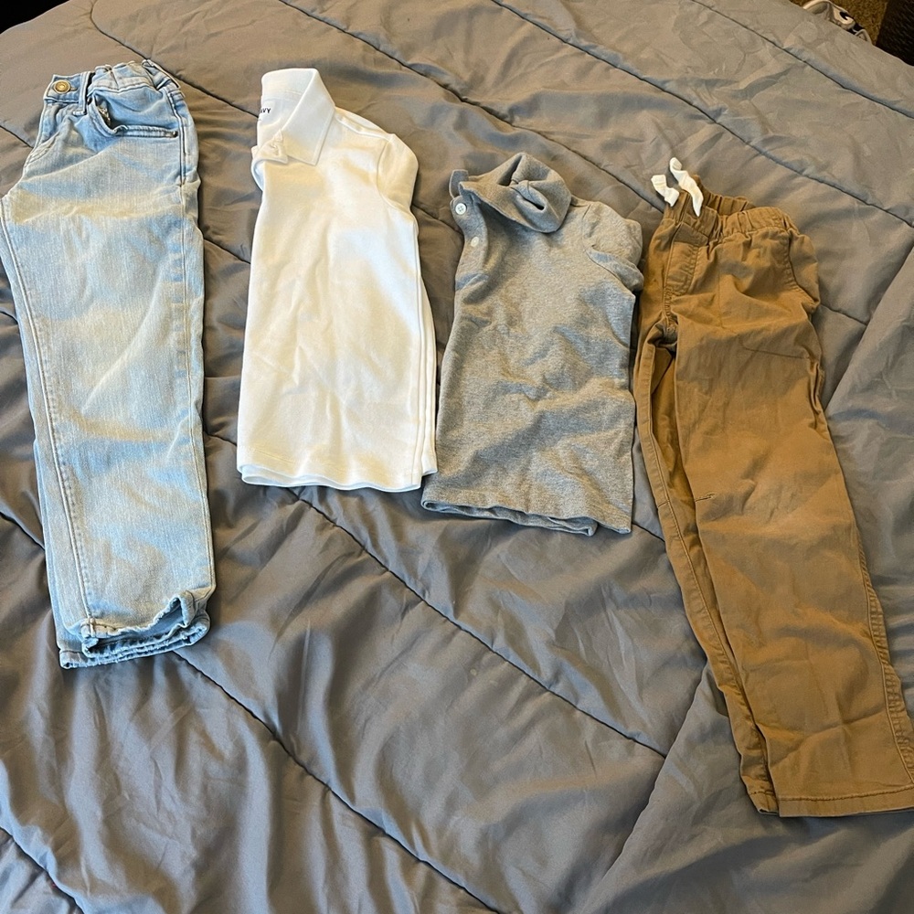 Casual Clothing Bundle - Jeans, Polo, and Pants